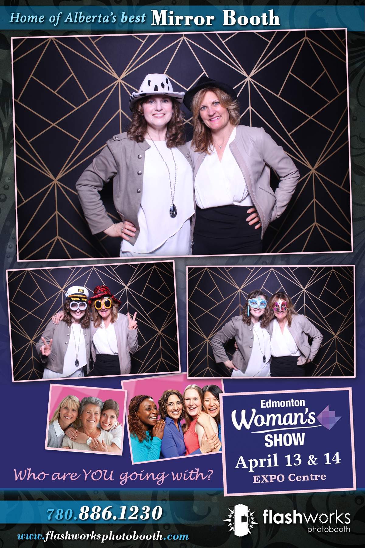 Spring Edmonton Woman's Show 2019 | View more photos from the event at gallery.flashworksphotobooth.com/u/FlashworksPhotoboothInc/Spring-Edmonton-Womans-Show-2019